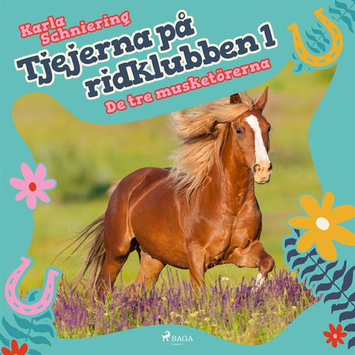 Omslagsbild till ljudboken Tjejerna på ridklubben 1 – De tre musketörerna
