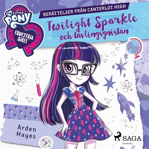 Omslagsbild till ljudboken Twilight Sparkle och tävlingsgnistan