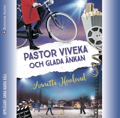 Omslagsbild till ljudboken Pastor Viveka och Glada änkan