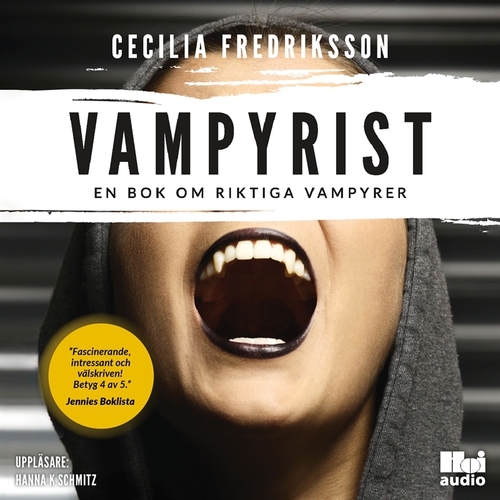 Omslagsbild till ljudboken Vampyrist : en bok om riktiga vampyrer