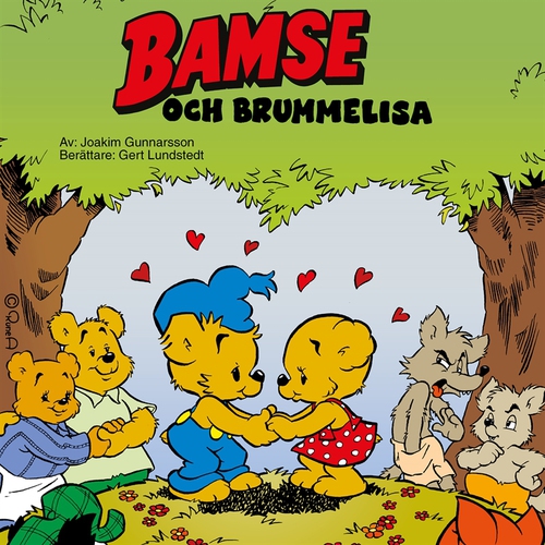 Omslagsbild till ljudboken Bamse och Brummelisa