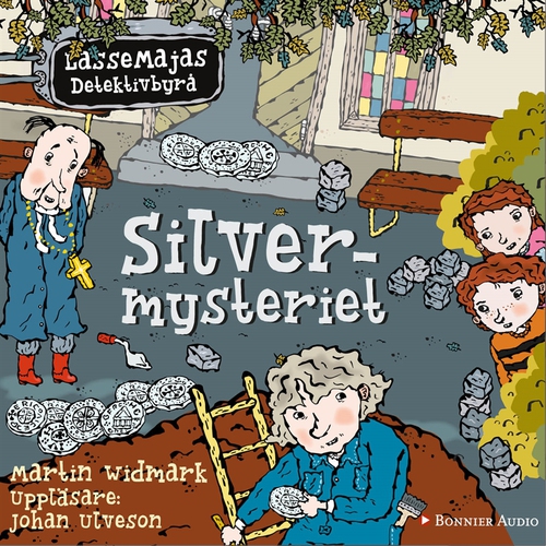 Omslagsbild till ljudboken Silvermysteriet