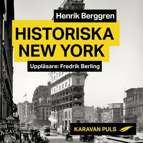 Omslagsbild till ljudboken Historiska New York